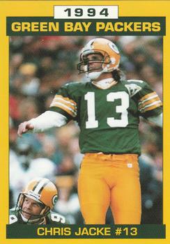 1994 Green Bay Packers Police - The Guardian (Scot J Madson Agency) #17 Chris Jacke Front