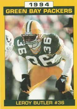 1994 Green Bay Packers Police - The Guardian (Scot J Madson Agency) #19 LeRoy Butler Front