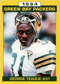 1994 Green Bay Packers Police - The Guardian (Scot J Madson Agency) #20 George Teague Front