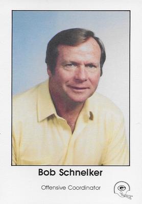 1985 Green Bay Packers Police - Local Merchants, Service Clubs, Financial Institutions, Chilton Police Department #8 Bob Schnelker Front