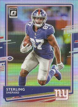 2020 Donruss Optic - Holo #75 Sterling Shepard Front