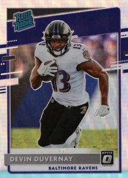 2020 Donruss Optic - Holo #179 Devin Duvernay Front
