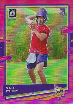 2020 Donruss Optic - Pink #150 Nate Stanley Front