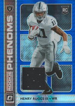 2020 Donruss Optic - Rookie Phenoms Blue Hyper #RP-8 Henry Ruggs III Front