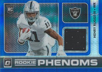 2020 Donruss Optic - Rookie Phenoms Horizontal Blue Hyper #RP-8 Henry Ruggs III Front