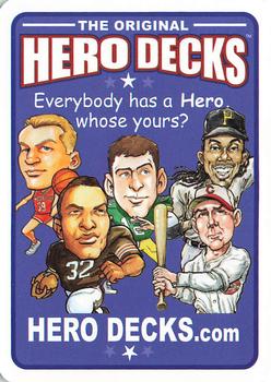 2019 Hero Decks Chicago Bears Football Heroes Playing Cards #NNO HeroDecks.com Front