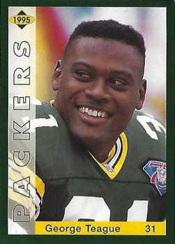 1995 Green Bay Packers Police - West Allis Police Department #8 George Teague Front