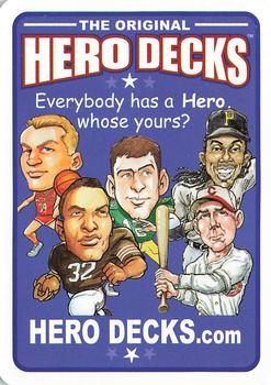 2018 Hero Decks New York Giants Football Heroes Playing Cards #NNO HeroDecks.com Front
