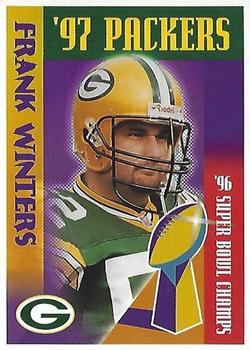 1997 Green Bay Packers Police - Kanavas Landscape Management, Elm Grove Police Department #7 Frank Winters Front