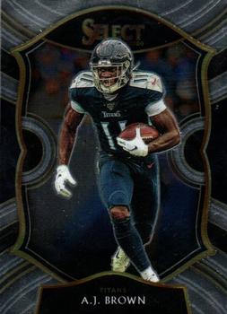 2020 Panini Select #43 A.J. Brown Front