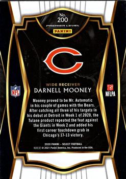 2020 Panini Select #200 Darnell Mooney Back