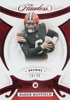 2020 Panini Flawless #11 Baker Mayfield Front