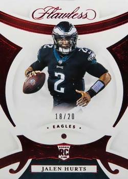 2020 Panini Flawless #104 Jalen Hurts Front