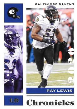 2020 Panini Chronicles #8 Ray Lewis Front