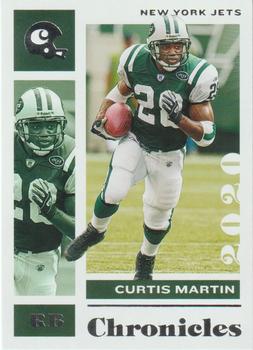 2020 Panini Chronicles #74 Curtis Martin Front