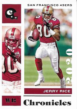 2020 Panini Chronicles #85 Jerry Rice Front