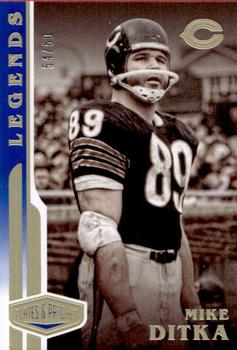 2020 Panini Plates & Patches - Blue #133 Mike Ditka Front
