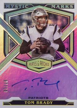 2020 Panini Plates & Patches - Mystic Marks #MY-TB Tom Brady Front