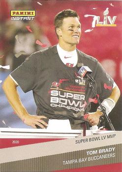 2020 Panini Instant Tampa Bay Buccaneers Super Bowl LV Champions #36 Tom Brady Front