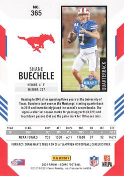 2021 Score #365 Shane Buechele Back