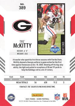 2021 Score #389 Tre' McKitty Back