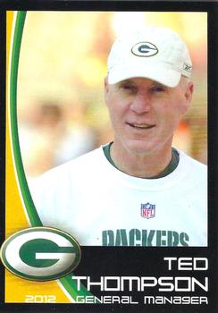 2012 Green Bay Packers Police - Navigator Planning Group #1 Ted Thompson Front