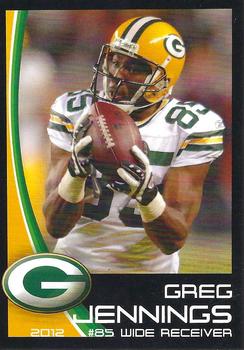 2012 Green Bay Packers Police - Navigator Planning Group #4 Greg Jennings Front