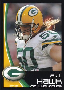 2012 Green Bay Packers Police - Navigator Planning Group #14 A.J. Hawk Front