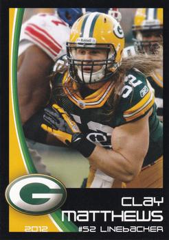 2012 Green Bay Packers Police - Navigator Planning Group #15 Clay Matthews Front