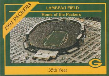 1991 Green Bay Packers Police - Copps Food Center #1 Lambeau Field Front