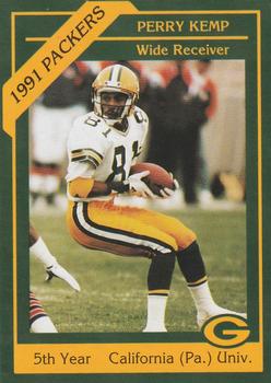 1991 Green Bay Packers Police - Copps Food Center #7 Perry Kemp Front