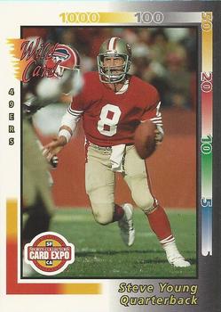 1992 Wild Card - 1992 San Francisco Card Expo #4 Steve Young Front
