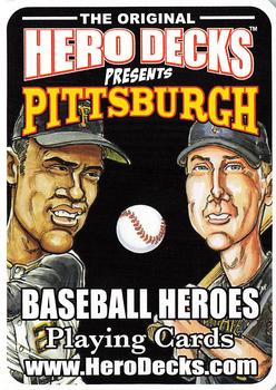 2008 Hero Decks Pittsburgh Steelers Football Heroes Playing Cards #NNO Hero Decks Back