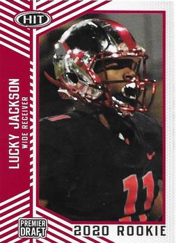 2020 SAGE HIT - Red #51 Lucky Jackson Front