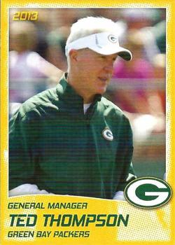 2013 Green Bay Packers Police - Navigator Planning Group #1 Ted Thompson Front