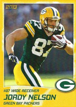 2013 Green Bay Packers Police - Navigator Planning Group #5 Jordy Nelson Front