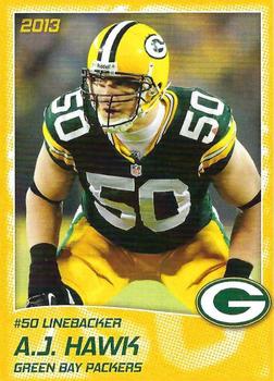 2013 Green Bay Packers Police - Navigator Planning Group #15 A.J. Hawk Front