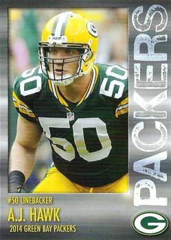 2014 Green Bay Packers Police - Navigator Planning Group #13 A.J. Hawk Front