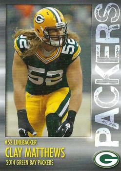 2014 Green Bay Packers Police - Navigator Planning Group #14 Clay Matthews Front