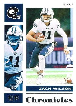 2021 Panini Chronicles Draft Picks #4 Zach Wilson Front
