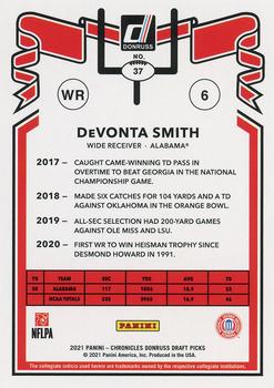 2021 Panini Chronicles Draft Picks #37 DeVonta Smith Back