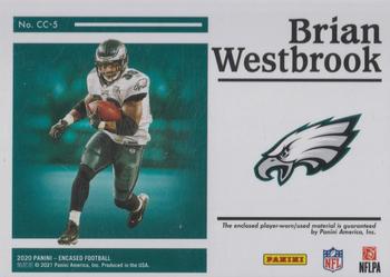 2020 Panini Encased - Century Collection #CC-5 Brian Westbrook Back