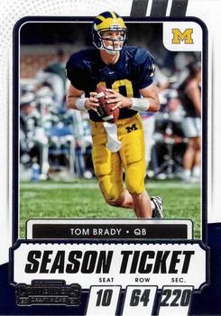 2021 Panini Contenders Draft Picks #8 Tom Brady Front