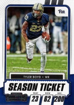 2021 Panini Contenders Draft Picks #91 Tyler Boyd Front