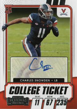 2021 Panini Contenders Draft Picks #179 Charles Snowden Front