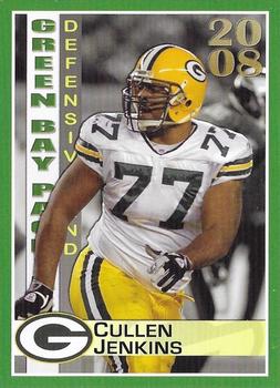 2008 Green Bay Packers Police - Copps Foods Center, Manitowoc Police Department #8 Cullen Jenkins Front