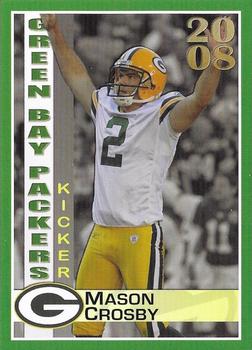 2008 Green Bay Packers Police - Copps Foods Center, Manitowoc Police Department #16 Mason Crosby Front