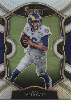 2020 Panini Select - Silver Prizm #13 Jared Goff Front