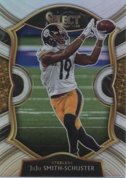 2020 Panini Select - Silver Prizm #40 JuJu Smith-Schuster Front