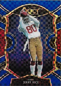 2020 Panini Select - Blue Prizm #20 Jerry Rice Front